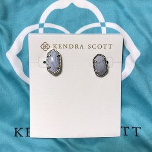 Kendra Scott Studs Light Blue/Purple